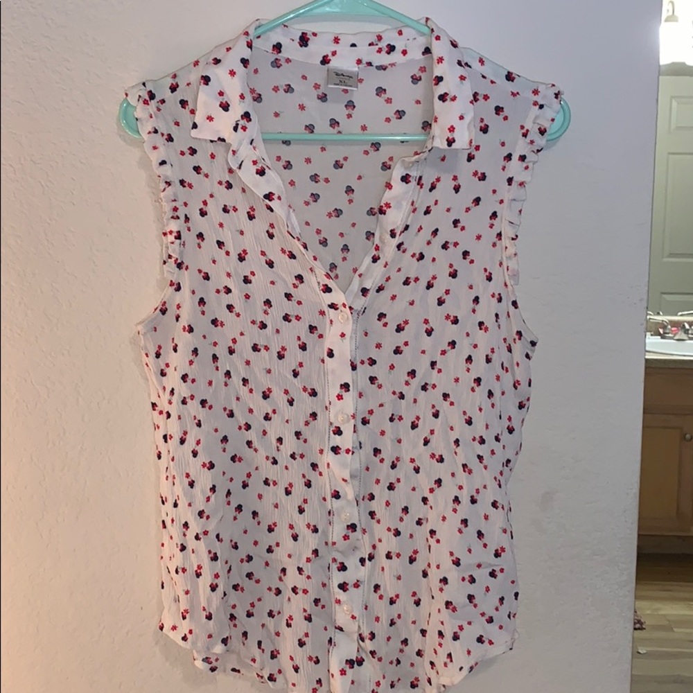 LC Lauren Conrad Minnie sleeveless top FITS M/L